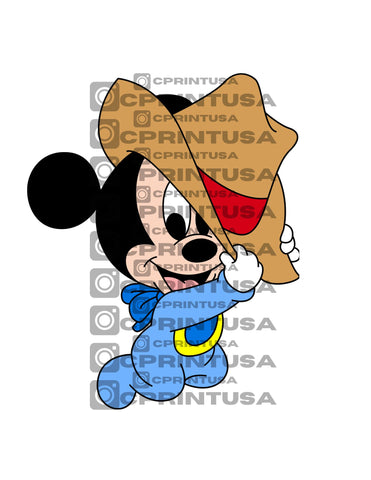 BABY MICKEY CUT OUT