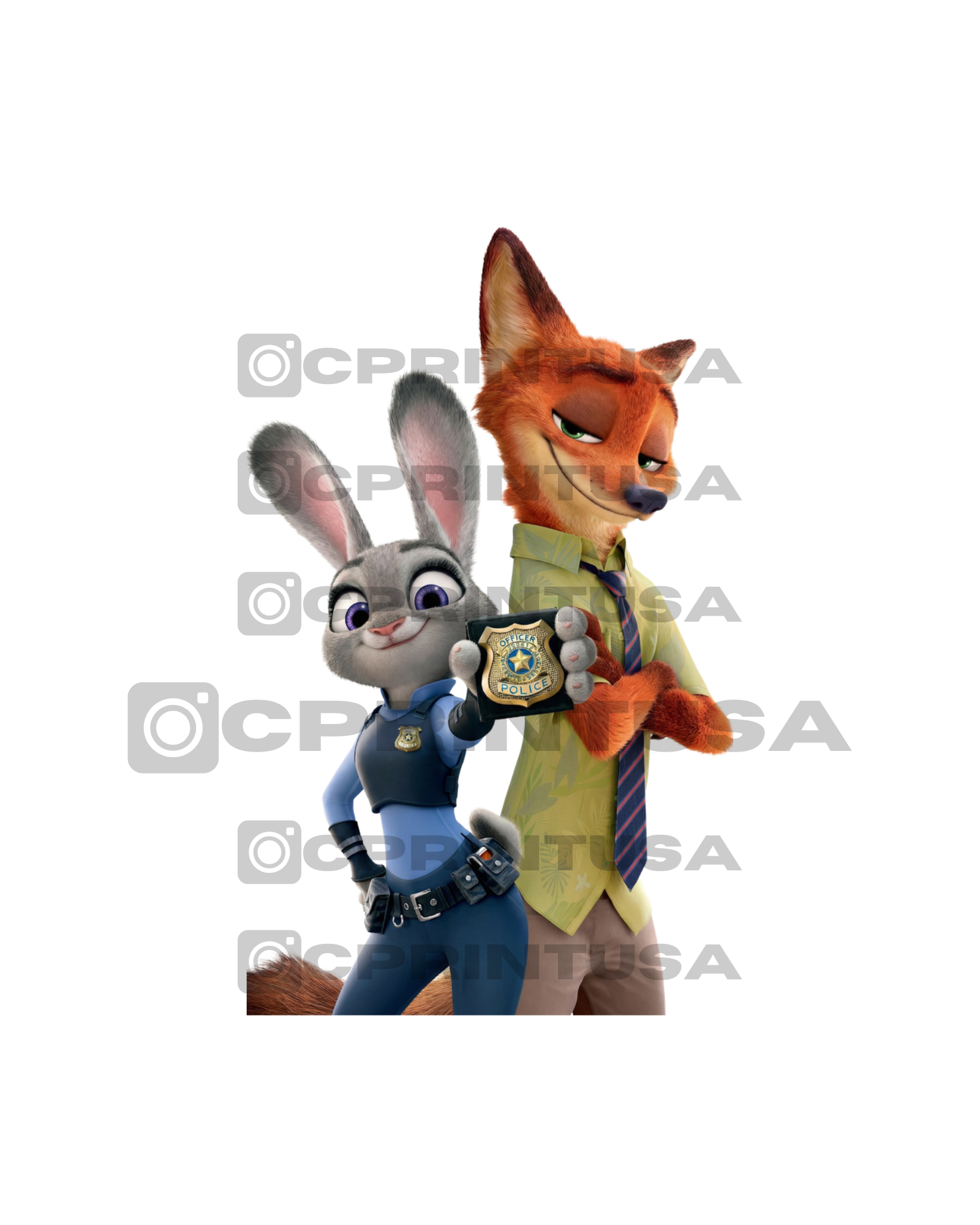 ZOOTOPIA CUT OUT