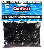 Black Metallic Confetti Crumbs | Gemar Balloons USA