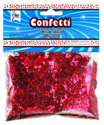 Red Metallic Confetti Crumbs | Gemar Balloons USA