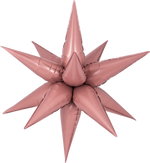 Dusty Rose Starburst 3D Deco champ 26"