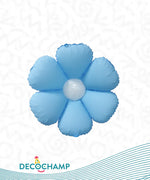 Baby Blue DecoFlower 34" (1 pcs per package)