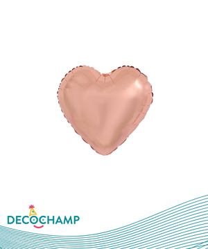 DecoHeart 18" Rose Gold (Single Pack)