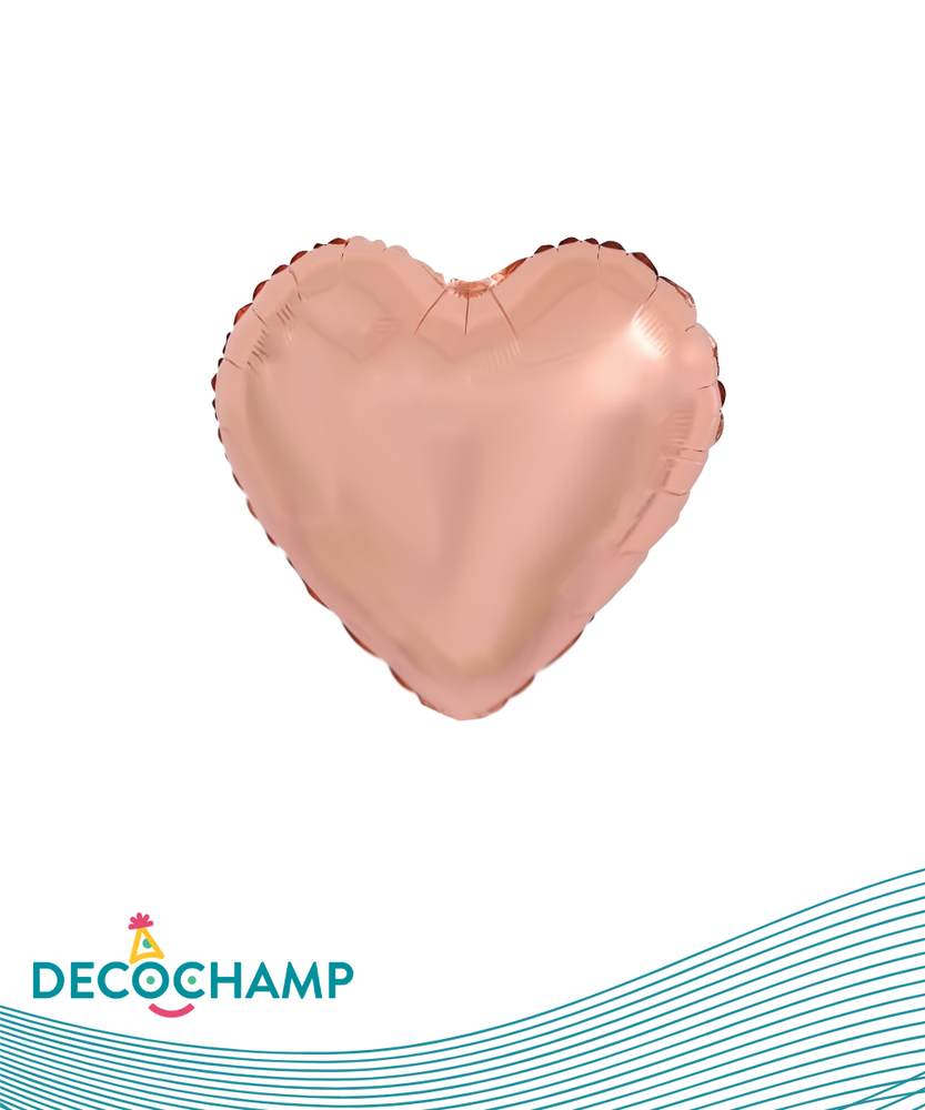 DecoHeart 24"Rose Gold (Single Pack)
