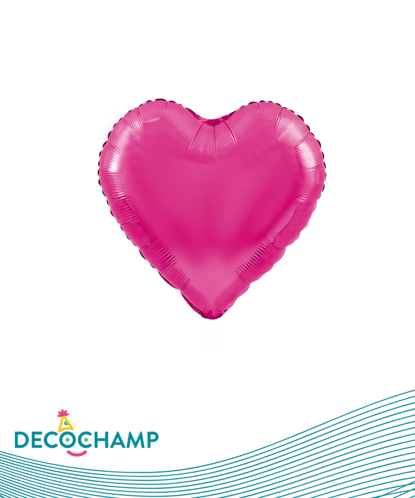 DecoHeart 24" Hot Pink (Single Pack)