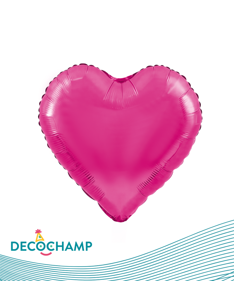 DecoHeart 36" Hot Pink (Single Pack)
