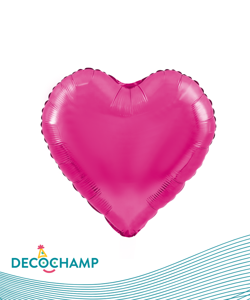 DecoHeart 36" Hot Pink (Single Pack)