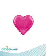 DecoHeart 18" Hot Pink (Single Pack)