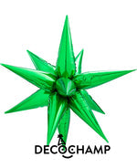 Green Starburst 3D Deco champ 26"