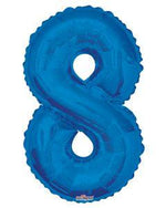 Number 8 Blue - 34" in