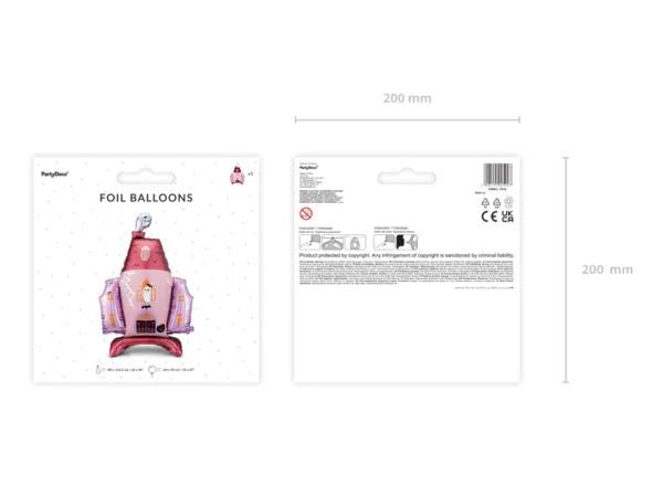 FOIL BALLOON HAUNTED HOUSE MIX (89.5X116.5CM)