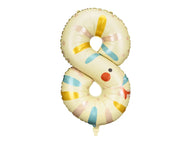 Animal Number Foil Balloons PARTY DECO 35"