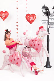 FOIL BALLOON HEART "I LOVE YOU" 18" PARTY DECO