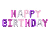 Foil Balloon Happy Birthday Mix