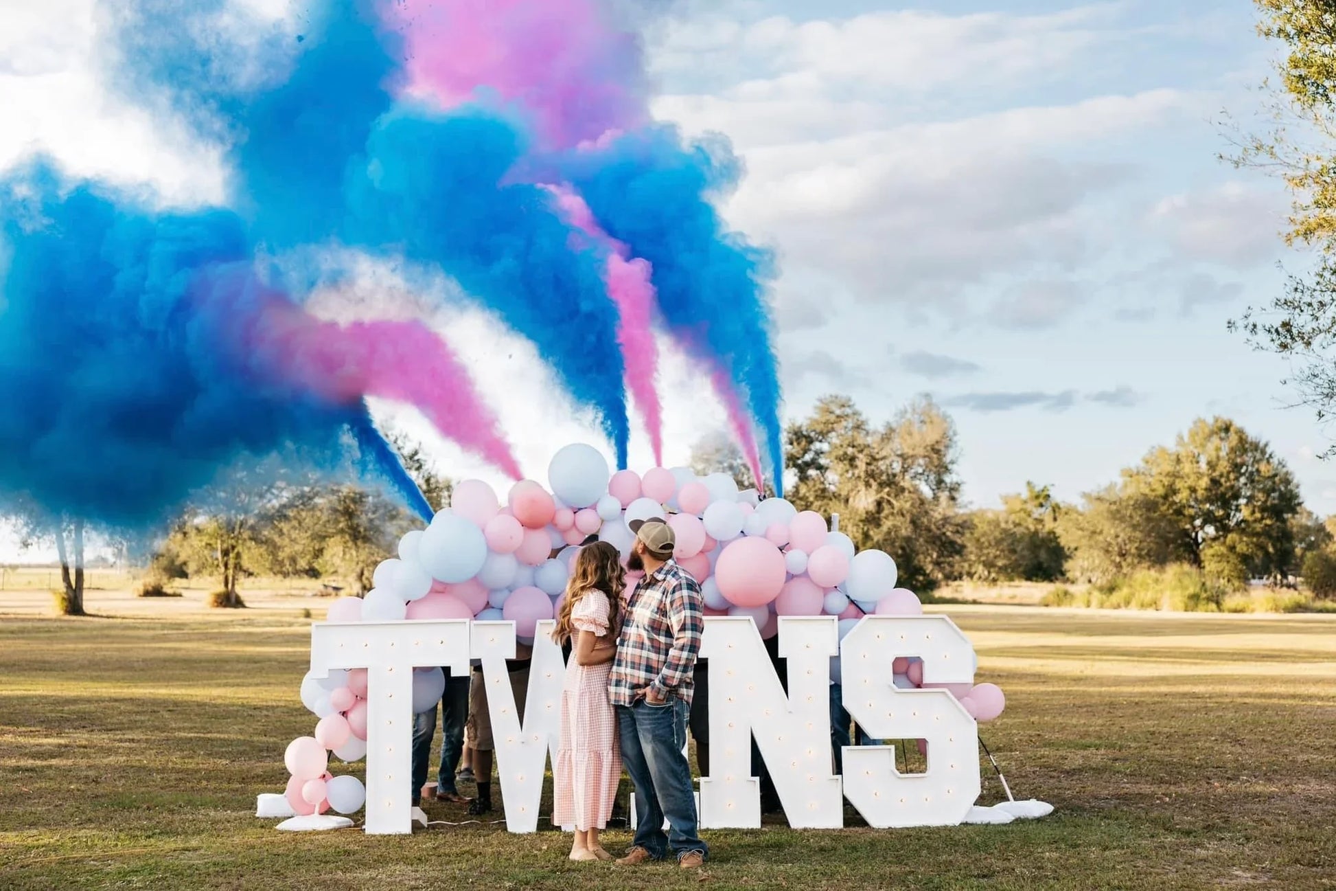 Gender Reveal Extinguisher Color Powder Smoke Blaster