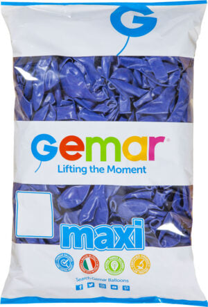 MAXI BAG - Solid Blue G110 #046 Navy Blue | Gemar Balloons USA