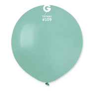 GEMAR | Solid Balloon Tiffany #109 - 19 in. Marshmallow