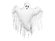 FOIL BALLOON GHOST WITH TASSELS (93X86CM)