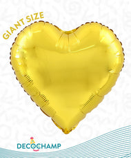 DecoHeart Balloons 68"
