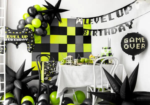 BANNER LEVEL UP BIRTHDAY (2.5M) PARTY DECO