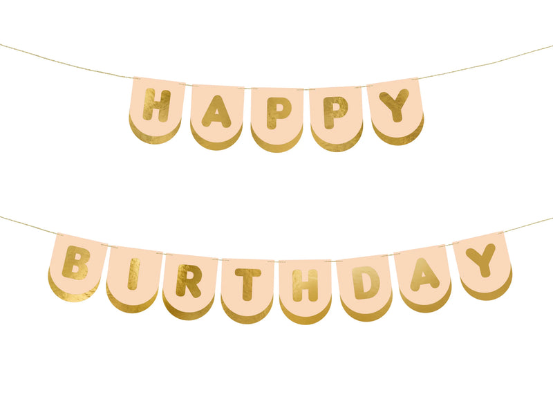 BANNER HAPPY BIRTHDAY HORSES (2.5M) PARTY DECO