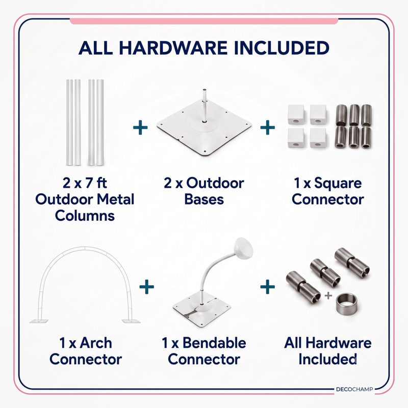 Decochamp Ultimate All-in-One Modular Outdoor Frame Kit