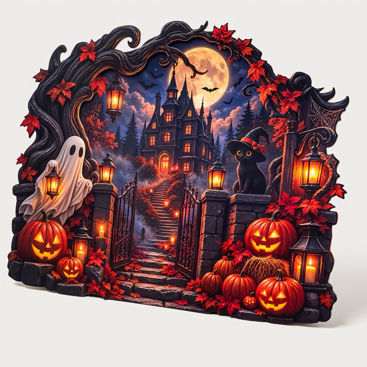 The Halloween Studio Backdrop