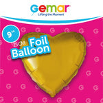 Gold Heart Gemar Single Pack 9