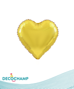 DecoHeart 24"Gold (Single Pack)