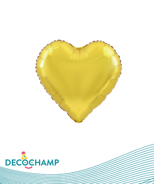 DecoHeart 24"Gold (Single Pack)