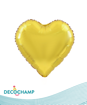 DecoHeart 36" Gold (Single Pack)