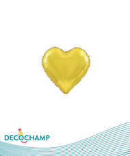 DecoHeart  9" Gold (5 Units per package)