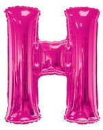 Letter H Hot Pink- 14