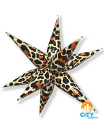 Leopard Print Starburst - 40 in.