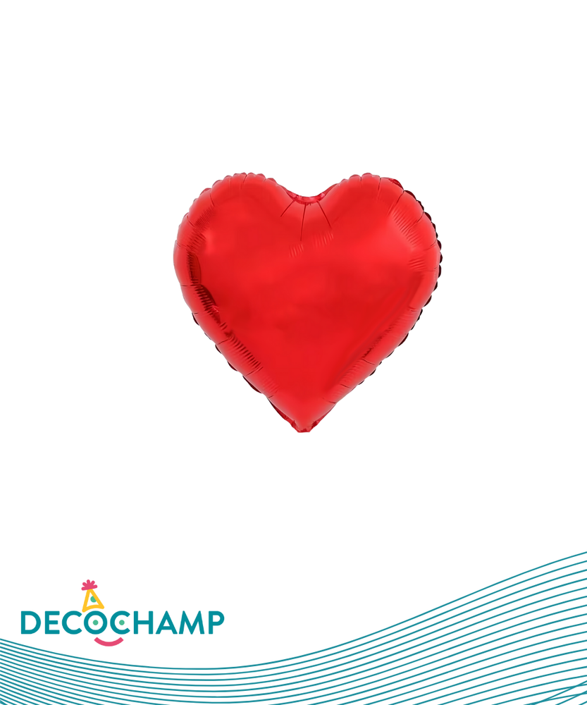 DecoHeart 18" Red (Single Pack)
