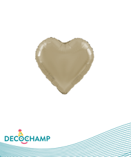 DecoHeart 18" Champagne (Single Pack)