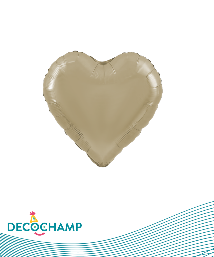 DecoHeart 24"Champagne (Single Pack)