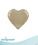 DecoHeart 24"Champagne (Single Pack)