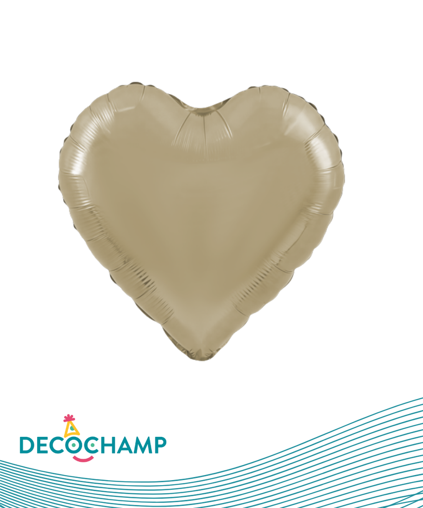 DecoHeart 36" Champagne (Single Pack)