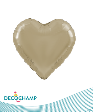 DecoHeart 36" Champagne (Single Pack)