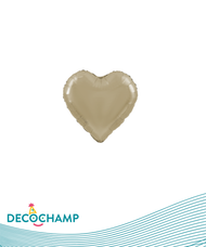DecoHeart  9" Champagne (5 Units per package)