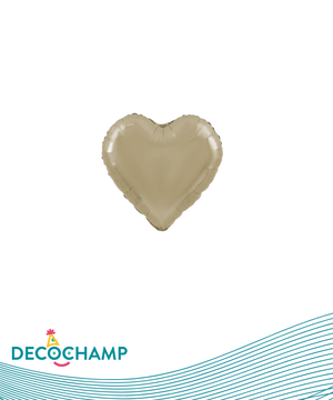 DecoHeart  9" Champagne (5 Units per package)