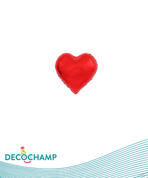 DecoHeart 4" Red (5 Units per package)