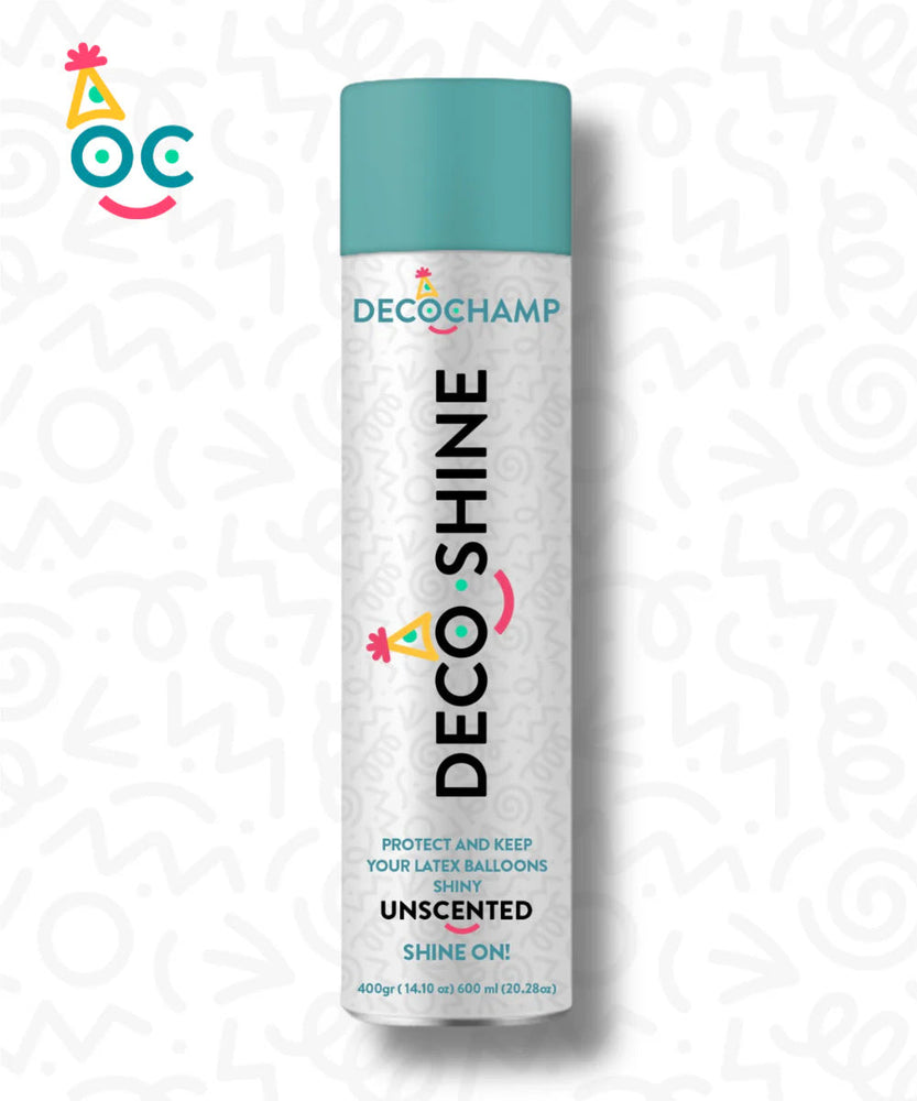 Decoshine Spray Combo (1 Can Clear - 1 Can Glitter Silver - 1 Can Glitter Gold) - 14.10 oz (600 ML) each one