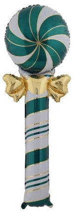 Dark Green Candy Lollipop Holiday 51