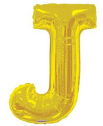 Letter J Gold- 34" in