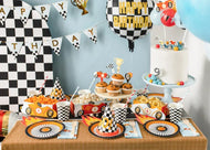 CUPCAKE TOPPERS CARS MIX (12CM - 1PKT/4PC)