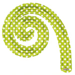 Light Green Polka 5-pack Kurly Spiral Foil 14" in
