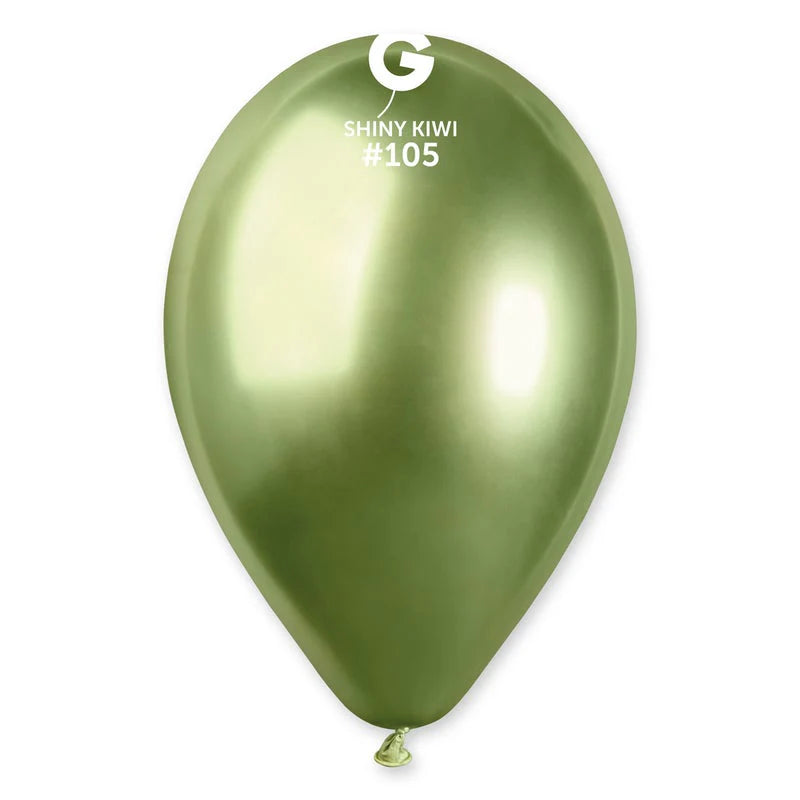 GB120-105 Shiny Kiwi Green 13" 25 pcs