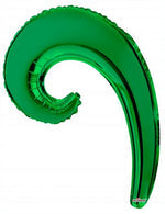 Metallic Green 5-pack Kurly Wave Foil 14"